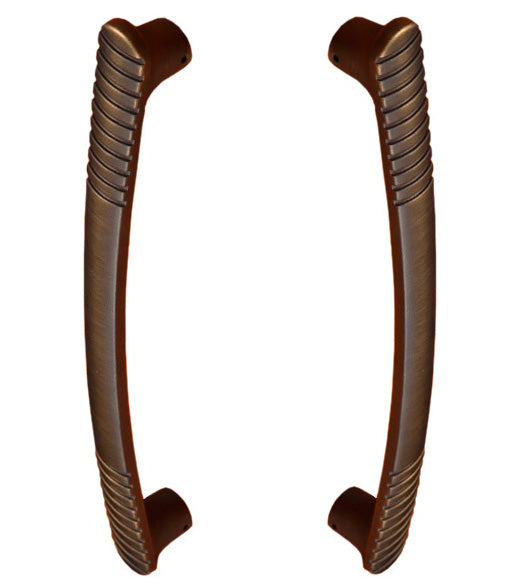Ridges at Edge Door Pulls, Pair, RK International PH-4902BM
