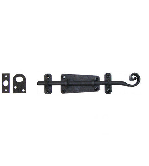 5-1/4 Inch Swirled Slide Bolt, Acorn RL4BP