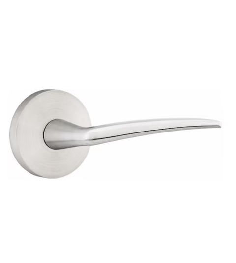 Stainless Steel Poseidon Lever with Disk Rose, Emtek S30002PO