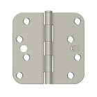 4 x 4 x 5/8 Radius Residential Security Hinge, Deltana S44R5BK-S