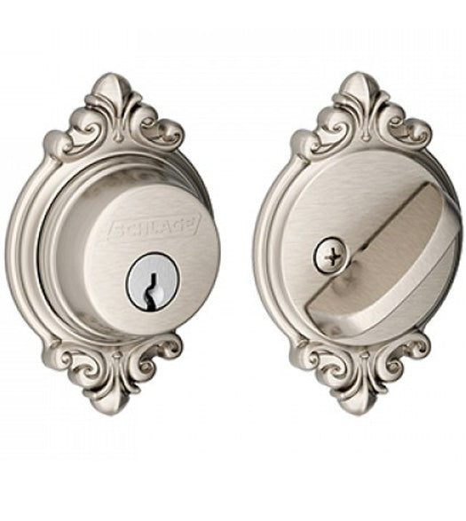 Brookshire Single Cylinder Deadbolt, Schlage B60BRK