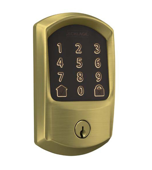 Schlage Encode™ Smart WiFi Deadbolt with Greenwich Trim, SCH-BE489WBGRW