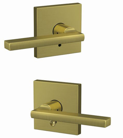Latitude Lever with Collins Rose, Schlage FC21LAT-COL