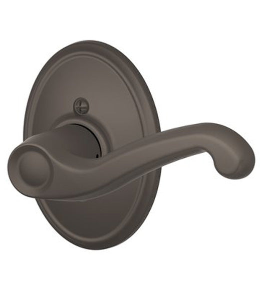 Doorware.com Flair Lever With Wakefield Rose, Schlage F-FLA-WKF
