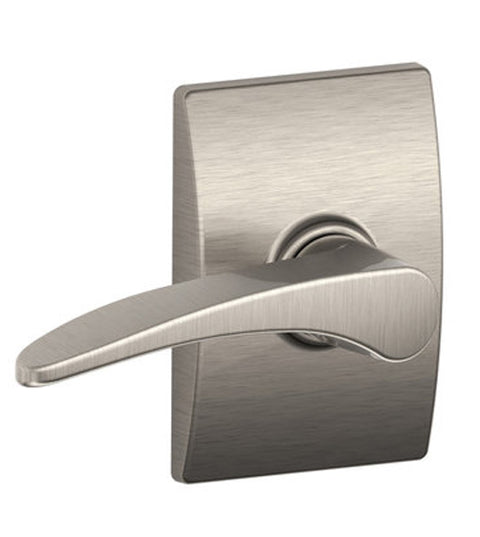Manhattan Lever With Century Rose, Schlage F-MNH-CEN
