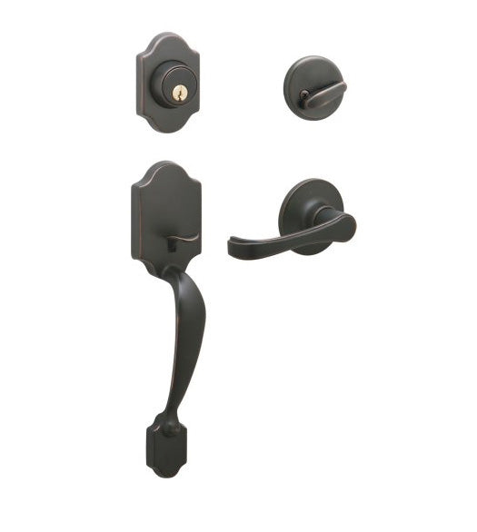 Paris Single Cylinder Handleset, Schlage JH60PRS