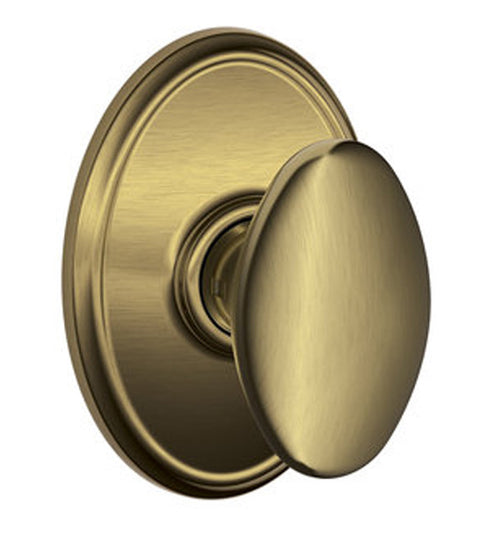 Doorware.com Siena Knob With Wakefield Rose, Schlage F-SIE-WKF