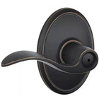 Doorware.com Accent Lever With Wakefield Rose, Schlage F-ACC-WKF