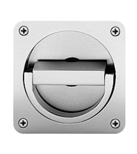 Doorware.com Satin Stainless Steel Flush Ring Pull, AHI SIG719-630