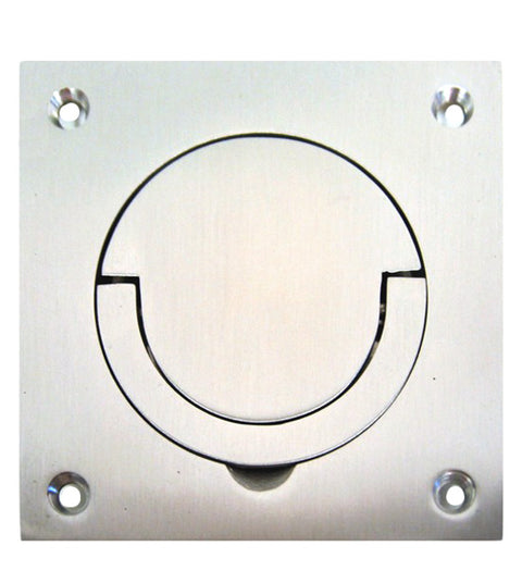 Doorware.com Satin Stainless Steel Contemporary Flush Mount Door Pull, AHI SIG722S-630