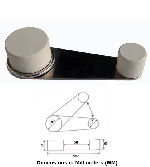 Doorware.com Stainless Steel Floor Mount Door Stop &amp; Holder