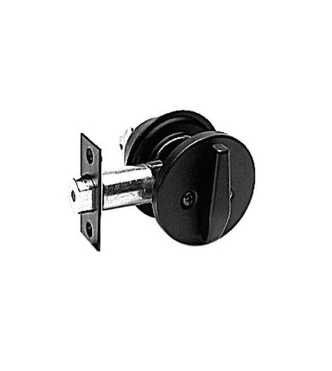 Doorware.com Black Single Cylinder Deadbolt With Thumbturn, Acorn SM9BG