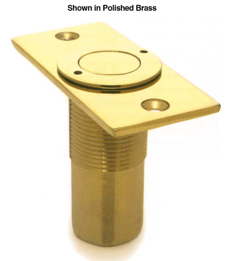 Dust Proof Solid Brass Door Bolt Strike, Deltana SPDP278