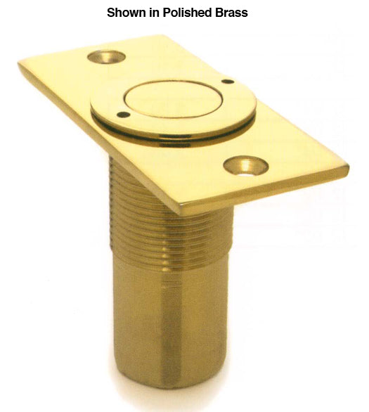 Dust Proof Solid Brass Door Bolt Strike, Deltana SPDP278