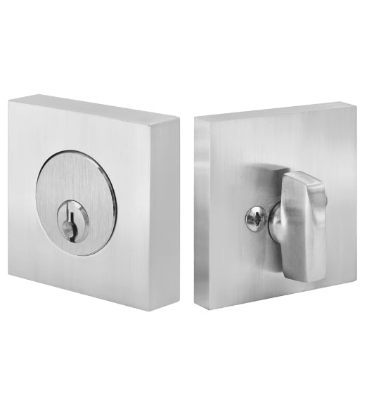 Square Marine Grade 316 Stainless Steel Deadbolt, DWD-SQDB316