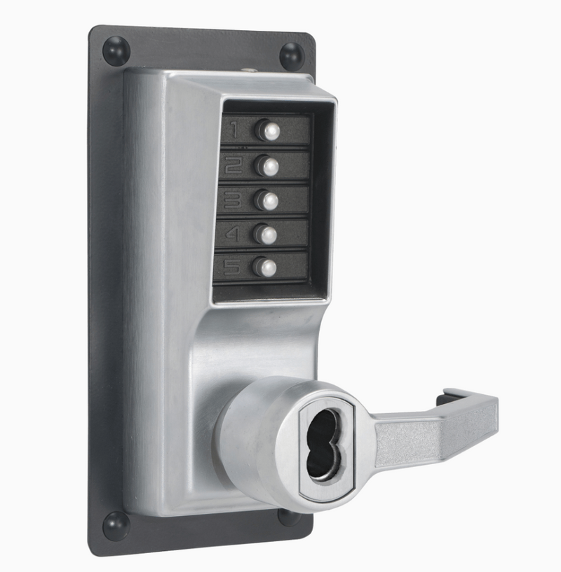 KABA LRP1020S-26D Exit Device Lever Lock with Keypad and Key Override