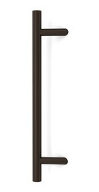 60 Inch 45º Offset Ladder Pull Handle, Bronze Powder Coated Finish, 316 Exterior Grade Stainless Steel Alloy