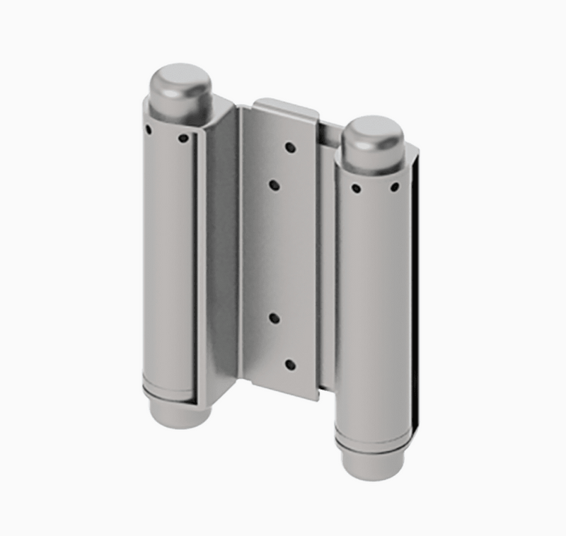 Grade 1 Double Acting Spring Hinge, Brushed Chrome, Hager 1303