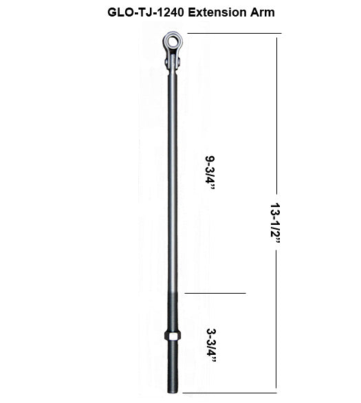 Top Jamb Extender Arm, Global TJ-1240
