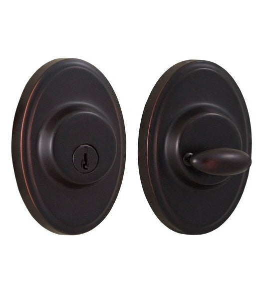 Doorware.com Elegance Collection Oval Deadbolt
