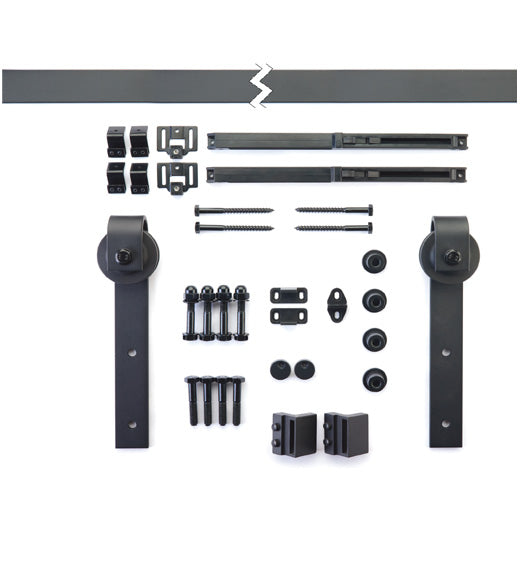96 Inch Soft Open Complete Barn Door System, Yale YBNDR-96