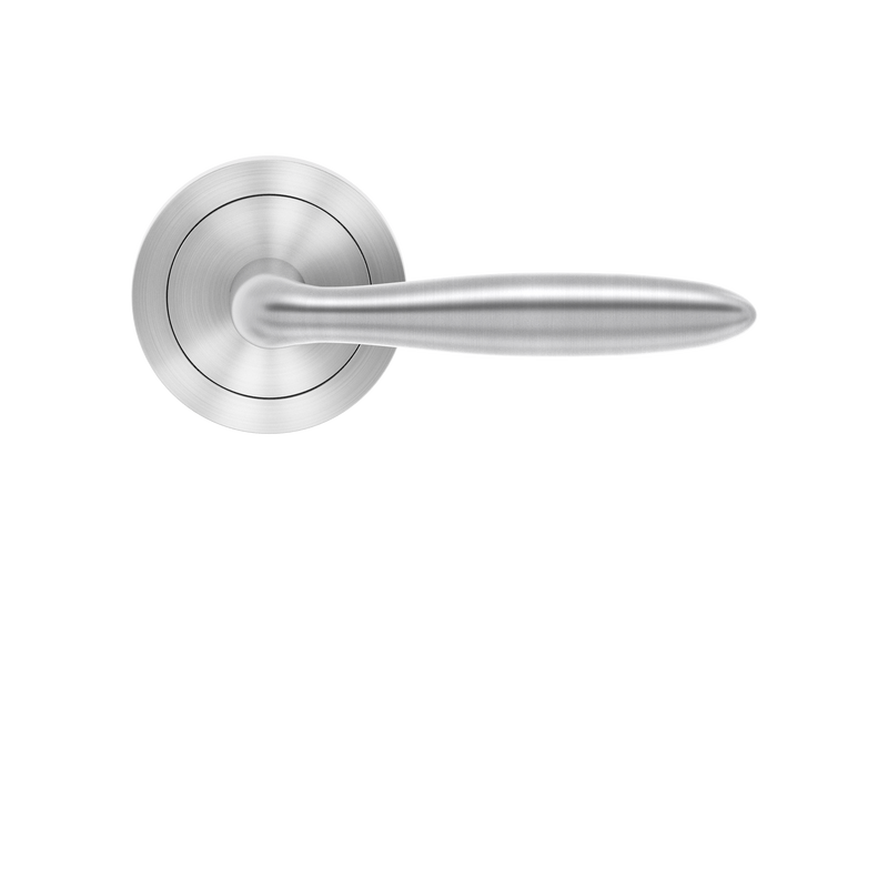 Corfu Lever with 3 Piece Round Rose, Karcher Design UER24