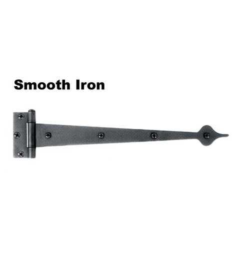 10 Inch Spear Tip Heavy Strap Hinge, Acorn AI5BP