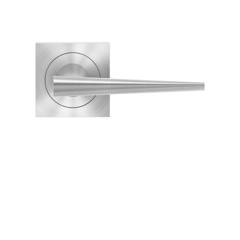 Brooklyn Lever with 3 Piece Square Rose, Karcher Design UERQ59