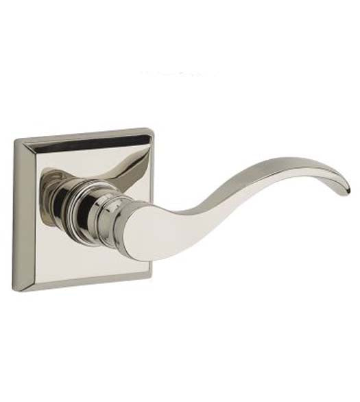 Curve Lever with Square Rose, Baldwin CUR-TSR