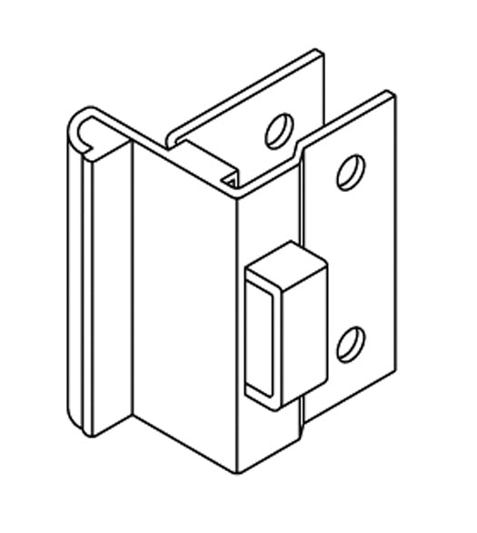 Doorware.com Lavatory Inswinging Door Stop, Bommer 1055