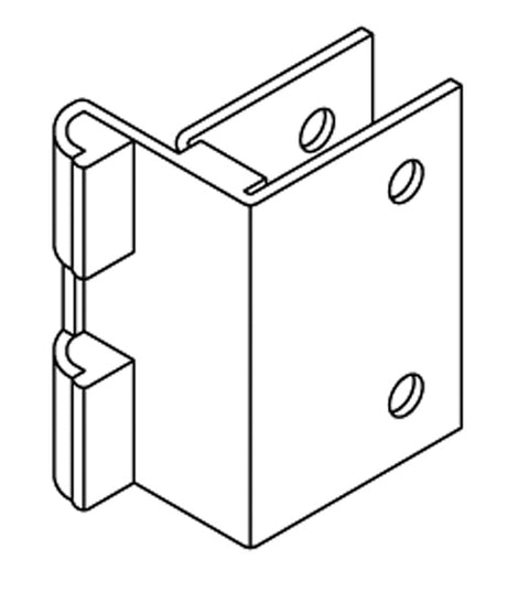 Doorware.com Lavatory Outswinging Door Stop, Bommer 1057