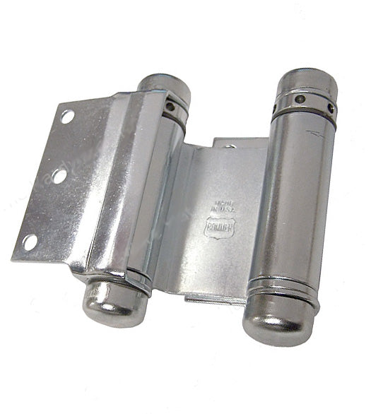 3 Inch Half Surface Double Acting Spring Hinge, Pair, Bommer 3023-3