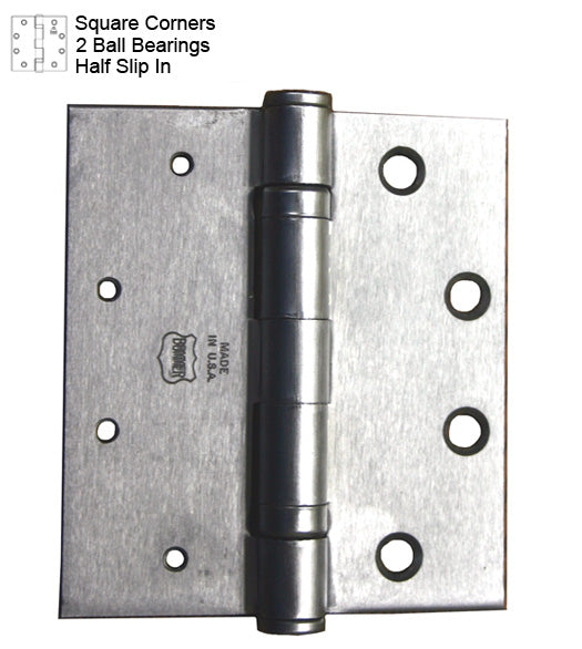 4-1/2 x 4 Slip In Hinge, Bommer BB5050-454G1-652