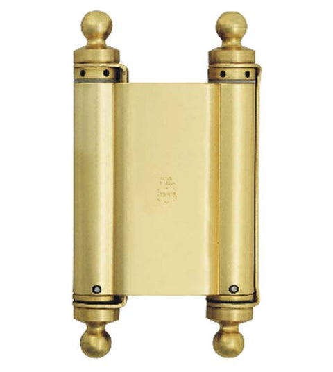 Doorware.com 6 Inch Mortise Type Double Acting Spring Hinge with Ball Tips, Pair, Bommer CL3029-6