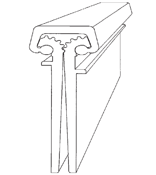 Doorware.com 83 Inch Short Leaf Inset Mortise Continuous Geared Hinge, Bommer FM83SLI-HD