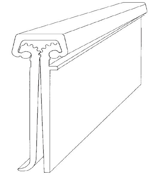 Doorware.com 95 Inch Standard Full Mortise Continuous Geared Hinge, Bommer FM95HD