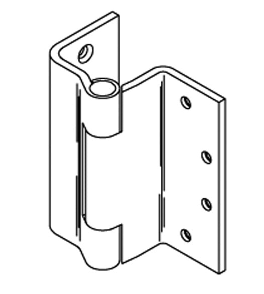 Doorware.com 4-1/2 Heavy Duty Swing Clear Hinge, Bommer LB8024-045R