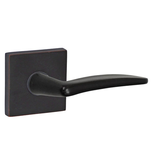 Doorware.com Contemporary Proteus Lever with Square Rose, Fusion BV-S7