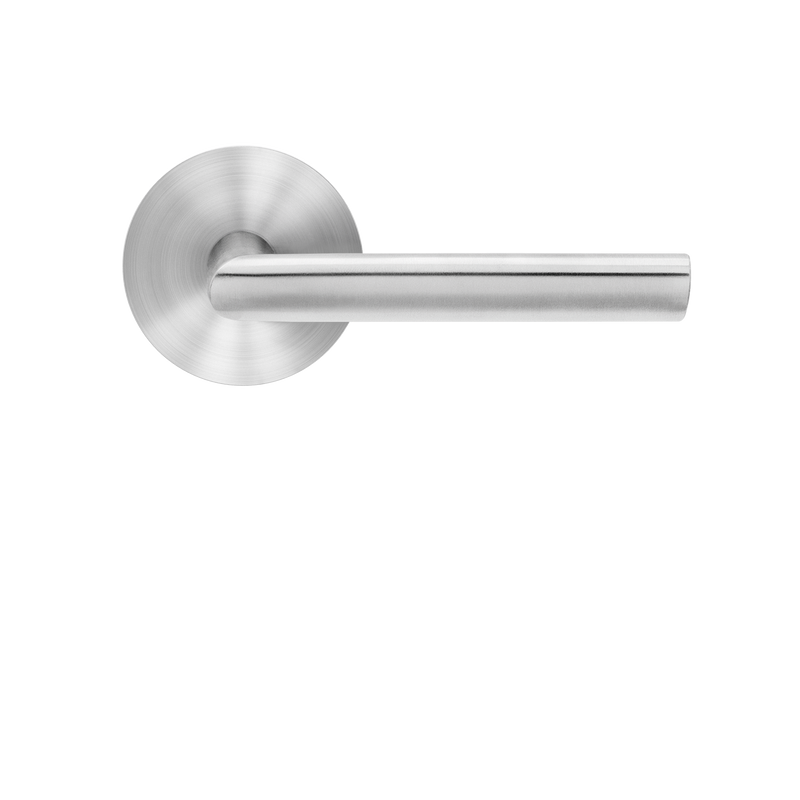 Cyprus Lever with Plan Design Round Rose, Karcher Design UEPL29