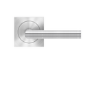 Rio Steel Lever with 3 Piece Square Rose, Karcher Design UERQ34