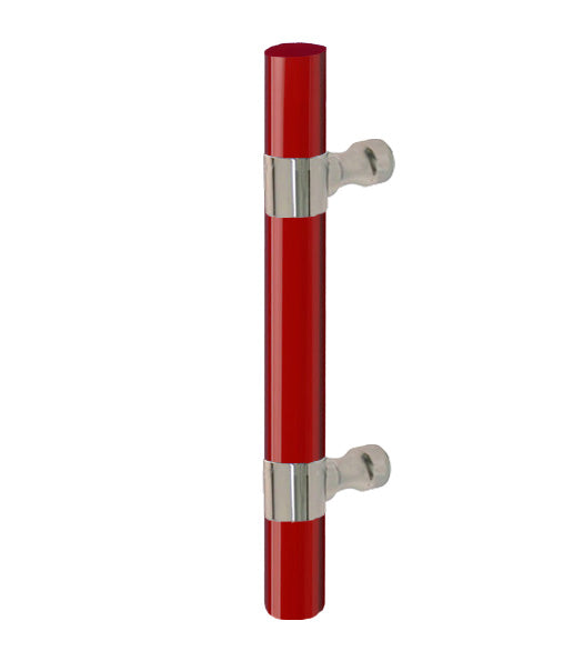 Doorware.com Red Acrylic Door Pull, First Impressions PCF08-RD