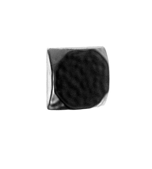5/8 Inch Black Iron Forged Square Flat Clavos, Acorn CL5BP