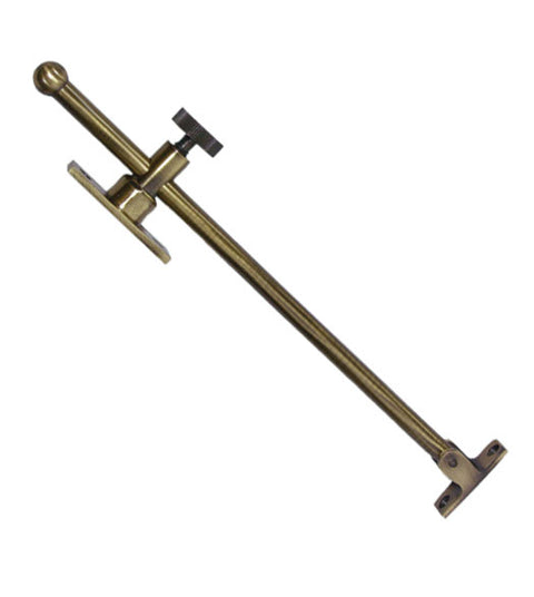 Solid Brass 10 Inch Window Casement Stay Adjuster, Deltana CSA10