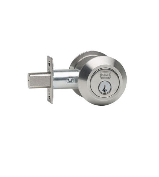 Doorware.com Modern Max Steel Single Cylinder Deadbolt, Omnia D0806A-MS
