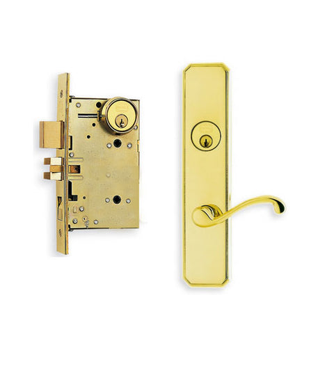 Doorware.com Lever Mortise Lockset, Omnia 11794