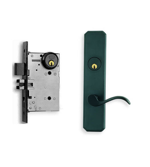 Doorware.com Lever Mortise Lockset, Omnia 11858