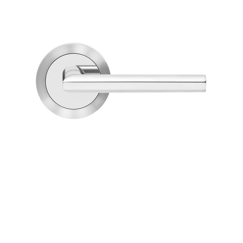 Porto Lever with 3 Piece Round Rose, Karcher Design UER43