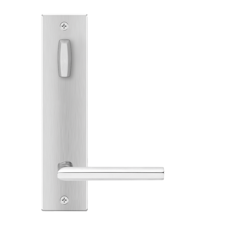 Porto Tubular Lever/Lever Entryset, Karcher Design UEL43