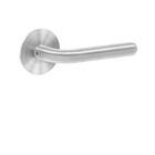 Lignano Steel Lever with Plan Design Round Rose, Karcher Design UEPL35