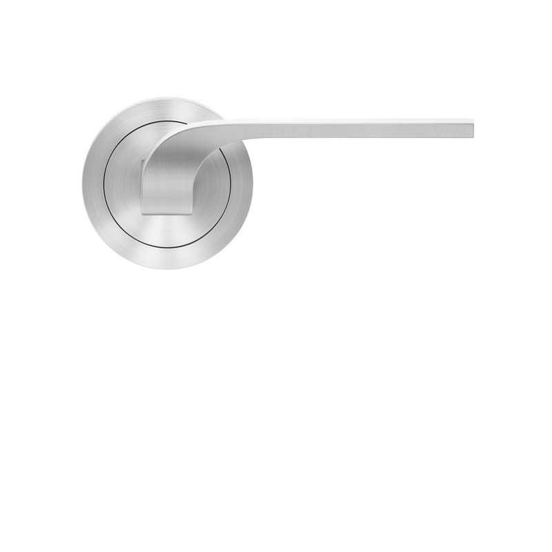 Las Vegas Lever with 3 Piece Round Rose, Karcher Design UER87